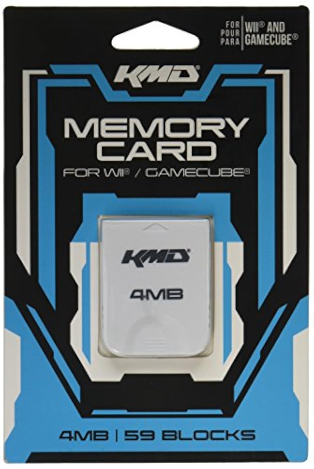 Image 0 of KMD 4MB 59 Blocks Memory Card For Wii And For GameCube Expansion KMD-W-0363