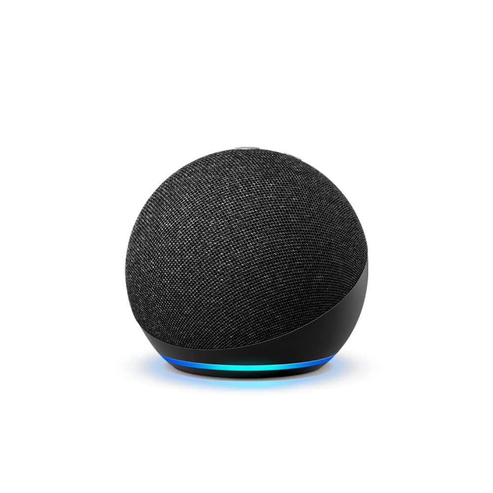 Echo Dot 4th Gen 2020 Release Smart Speaker With Alexa Charcoal