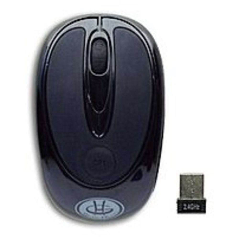 2.4GHz Wireless Optical Nano Mouse Black USB