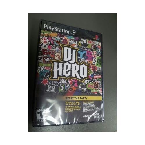 Image 0 of PS2 DJ Hero: Start The Party Stand Alone Software Portable System For
