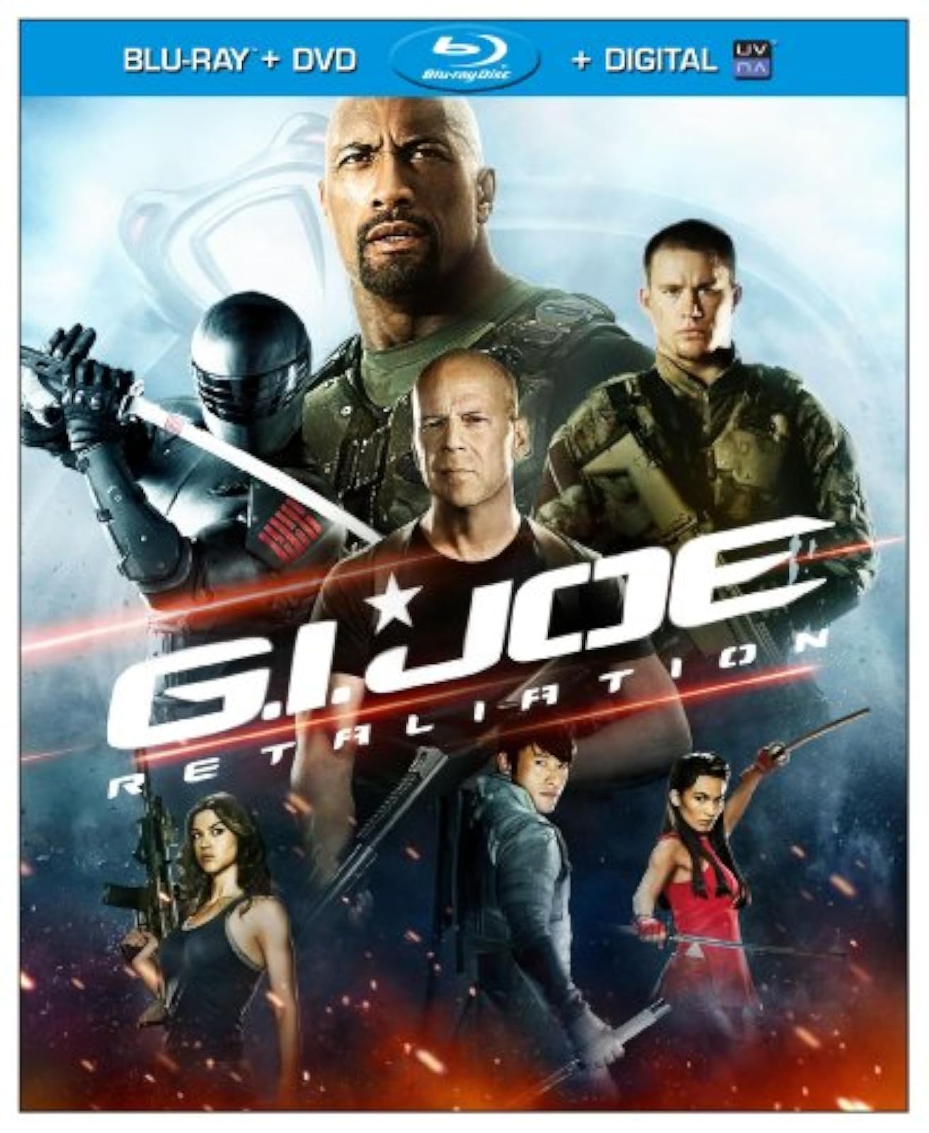 G.I. Joe: Retaliation On Blu-Ray With Channing Tatum Dwayne Johnson 