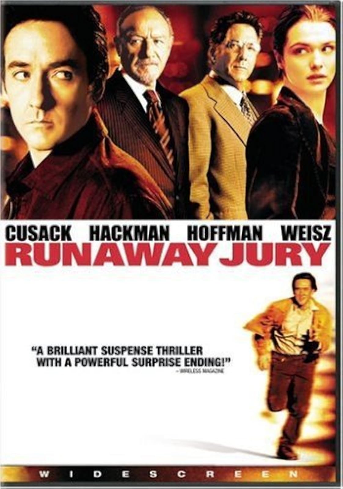 Image 0 of Runaway Jury Widescreen On DVD With John Cusack And Gene Hackman Drama 