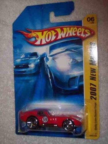 2007 Models #6 Shelby Cobra Daytona Coupe Red Toy Car