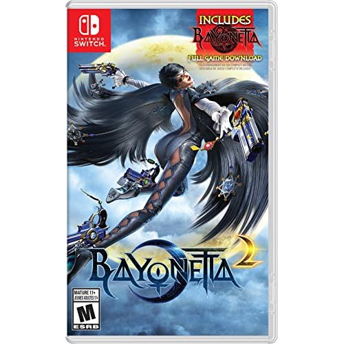 Bayonetta 2 Physical Game Card Bayonetta  Nintendo Switch Fighting
