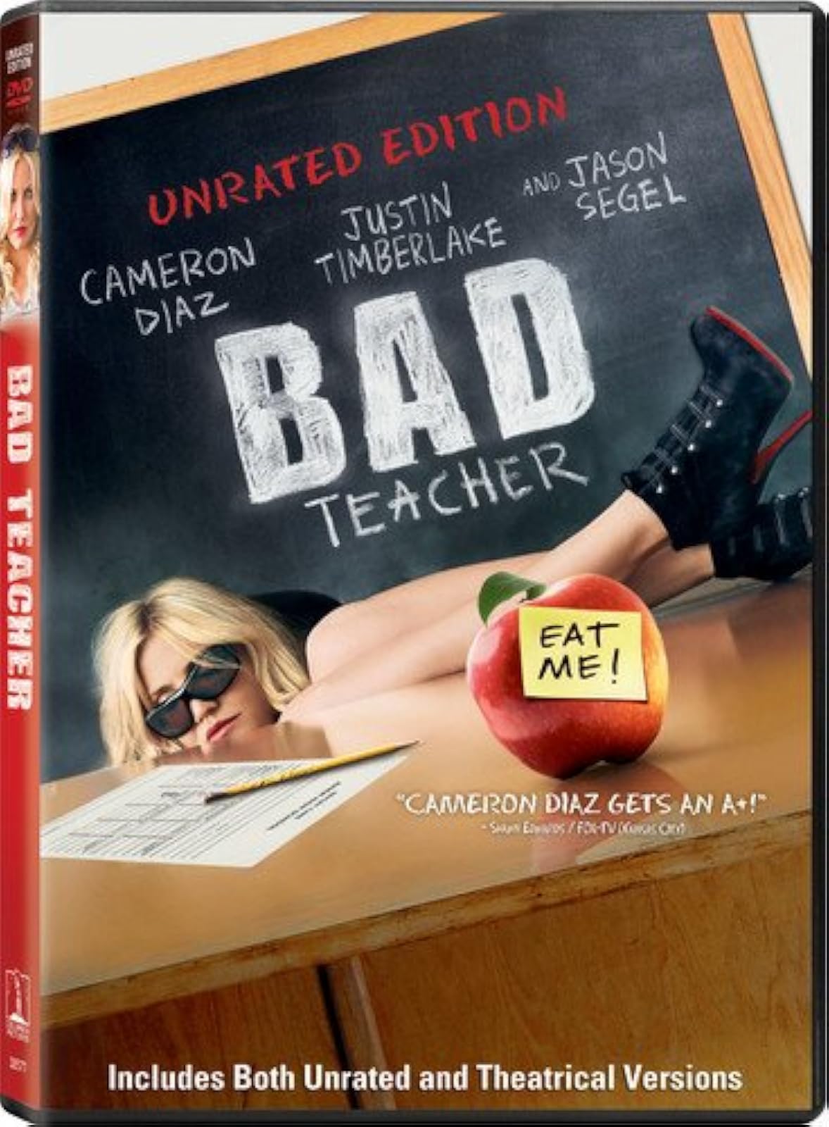 Image 0 of Bad Teacher Unrated On DVD With Jason Segel Cameron Diaz Justin