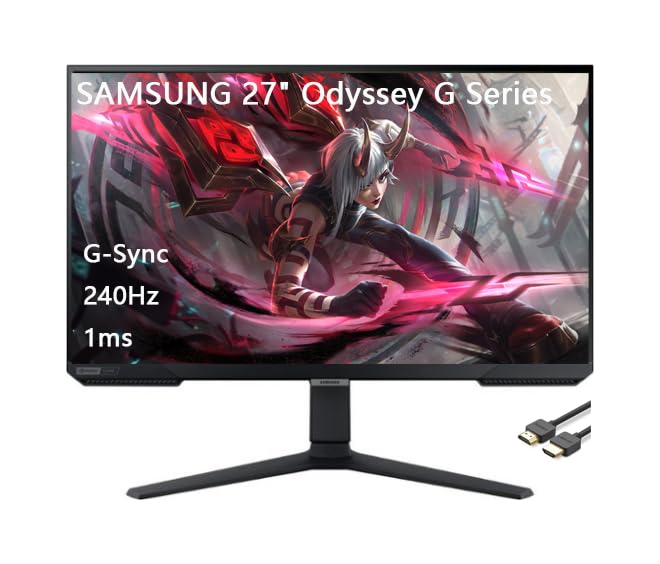 Samsung 27 Inch Odyssey G Series IPS LED Gaming Monitor Nvidia G-Sync 