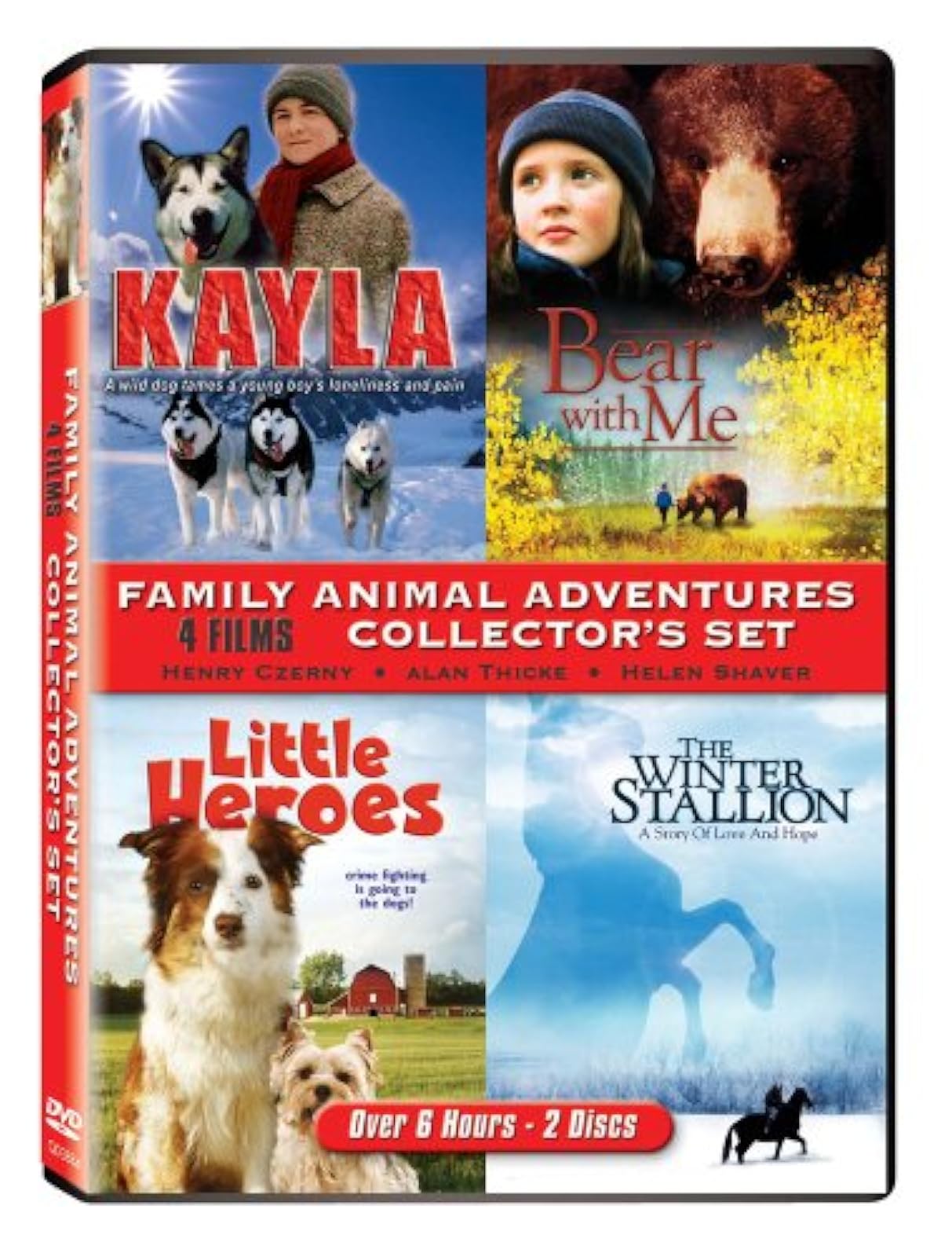 Image 0 of Family Animal Adventures 4 Film Set On DVD With Kaitlyn Burke
