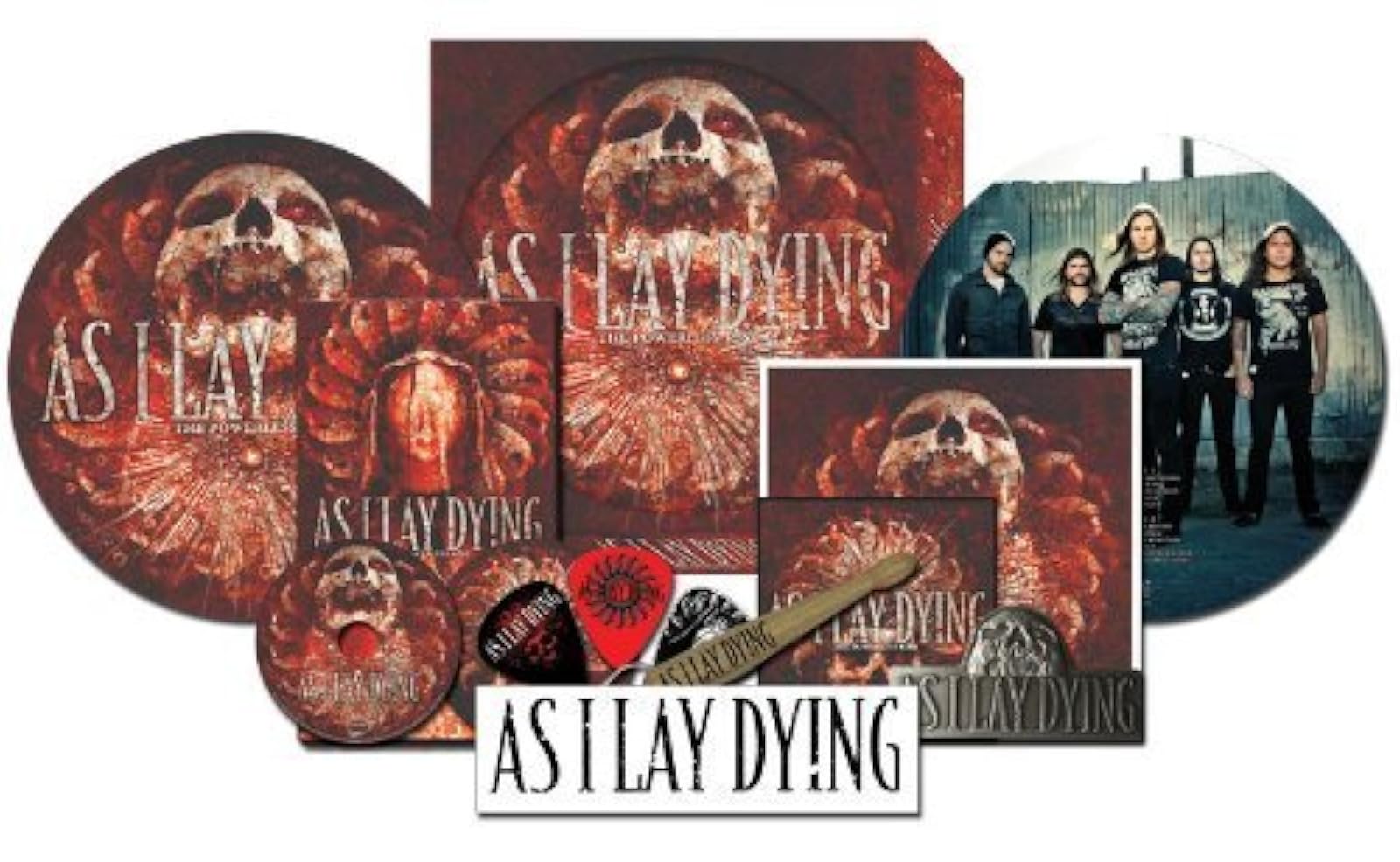 Image 0 of The Powerless Rise Super Deluxe Fan Box By As I Lay Dying 2010 On Audio CD Album