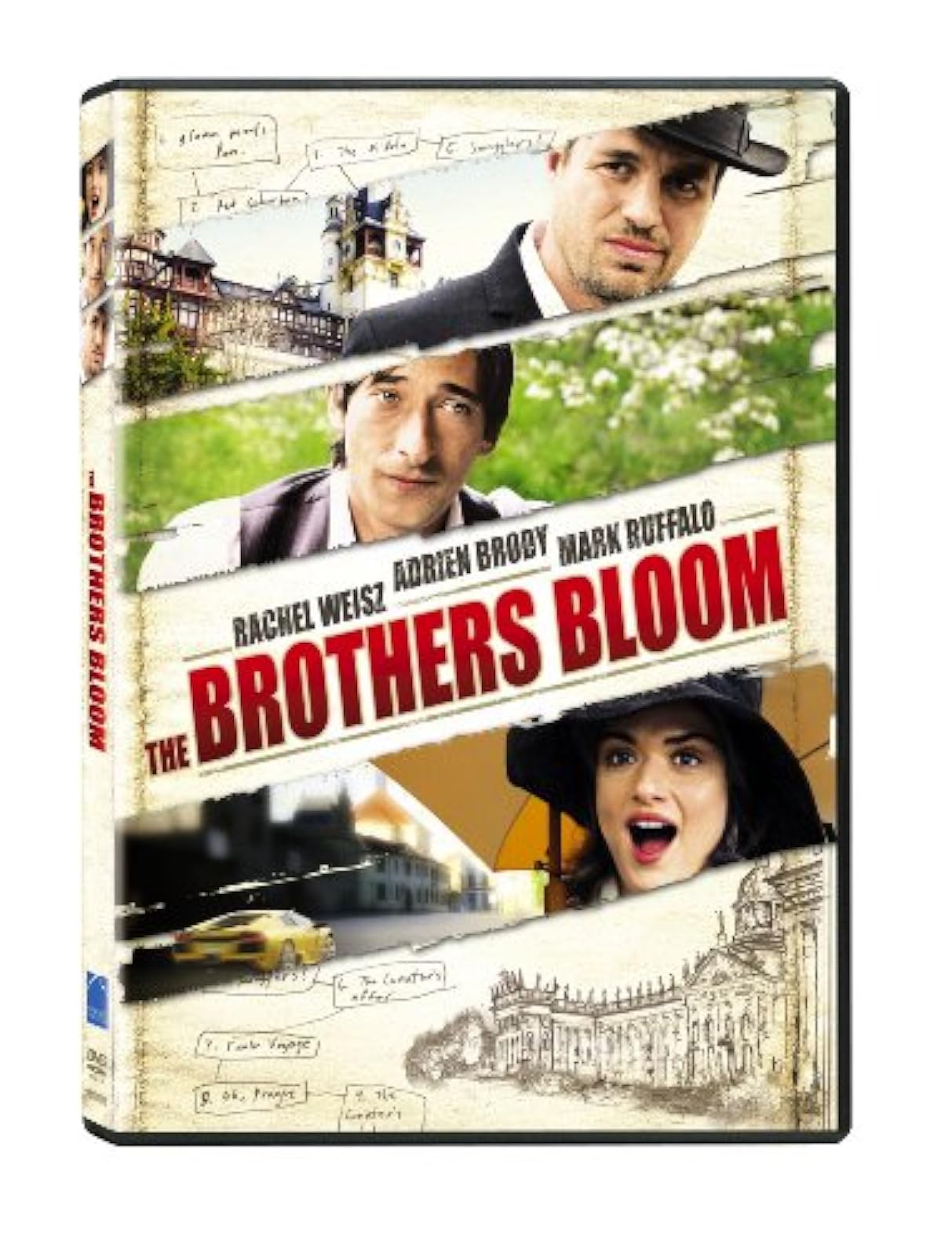 The Brothers Bloom On DVD With Rachel Weisz Adrien Brody Mark Ruffalo 