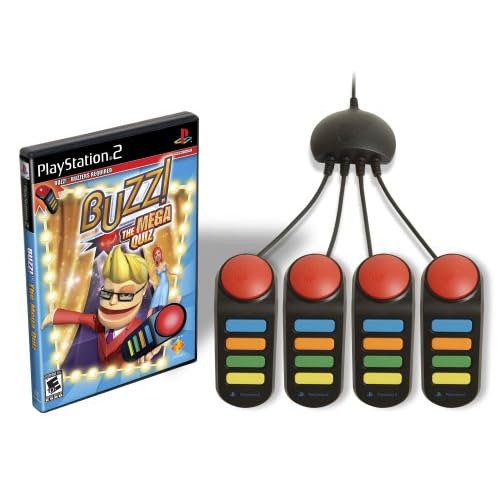 Image 2 of Buzz: The Mega Quiz Bundle For PlayStation 2 PS2 97592