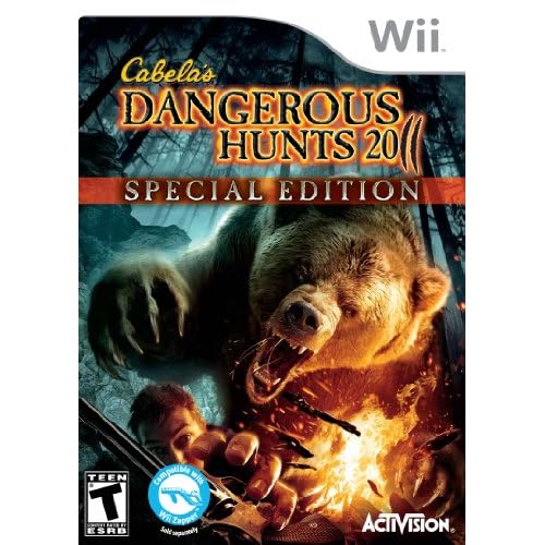 Cabela's Dangerous Hunts 2011 Special Edition For Wii Shooter