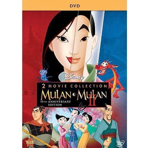 Mulan / Mulan II On DVD With Ming-Na Wen Disney Anime