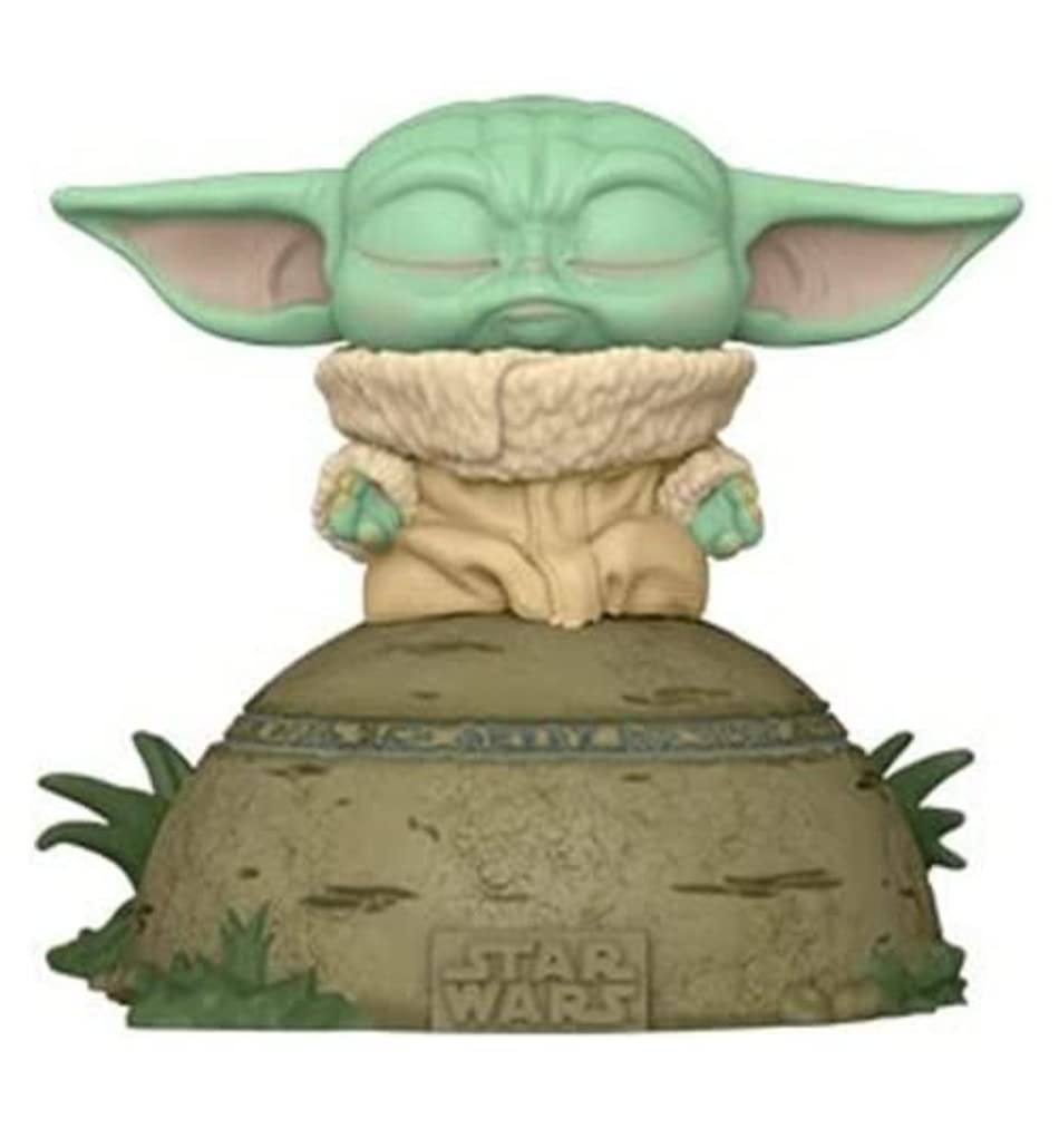 Funko Pop! Deluxe: 485 Mandalorian The Child Grogu Using The Force