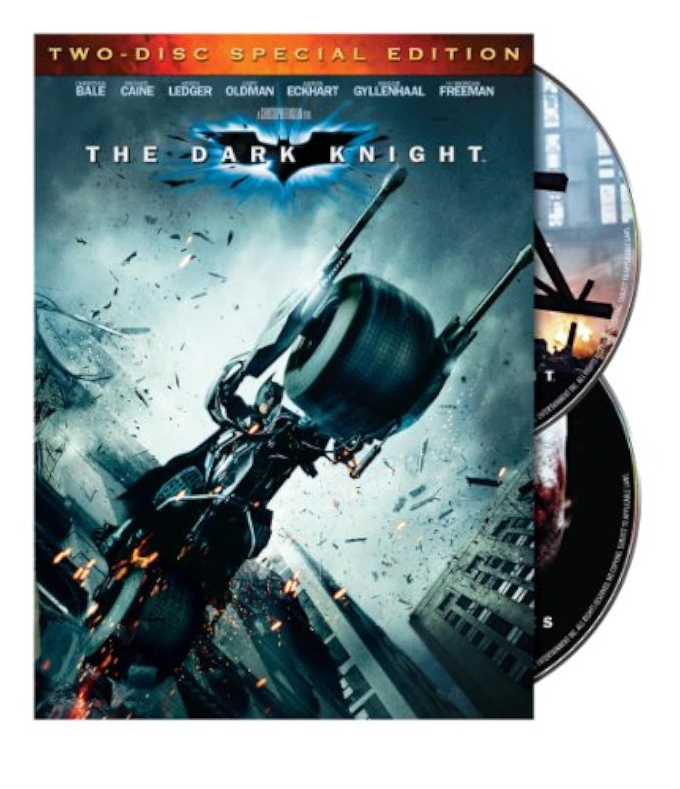 Image 0 of The Dark Knight On DVD With Christian Bale Heath Ledger Michael Caine
