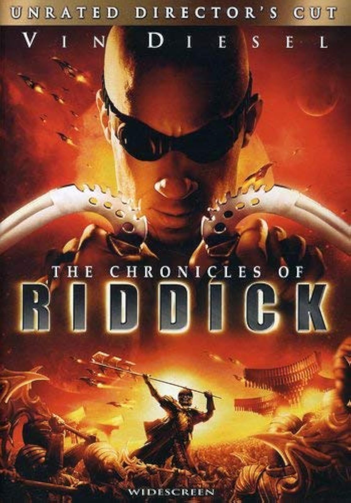 Image 0 of The Chronicles Of Riddick Widescreen Unrated Director's Cut On DVD With Vin Dies