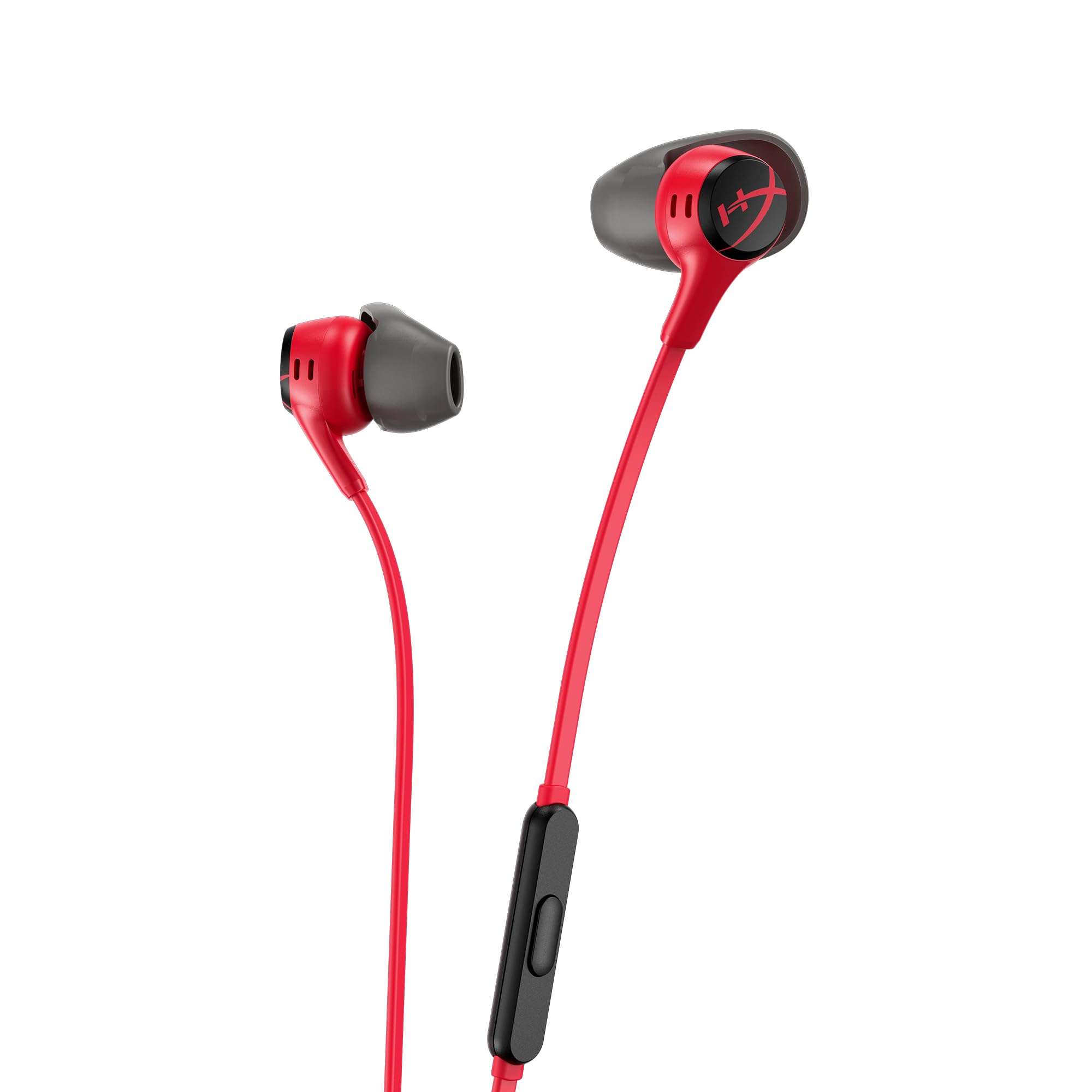 HyperX Cloud Earbuds II 14MM Drivers Four Eartips Hard-Shell Carrying