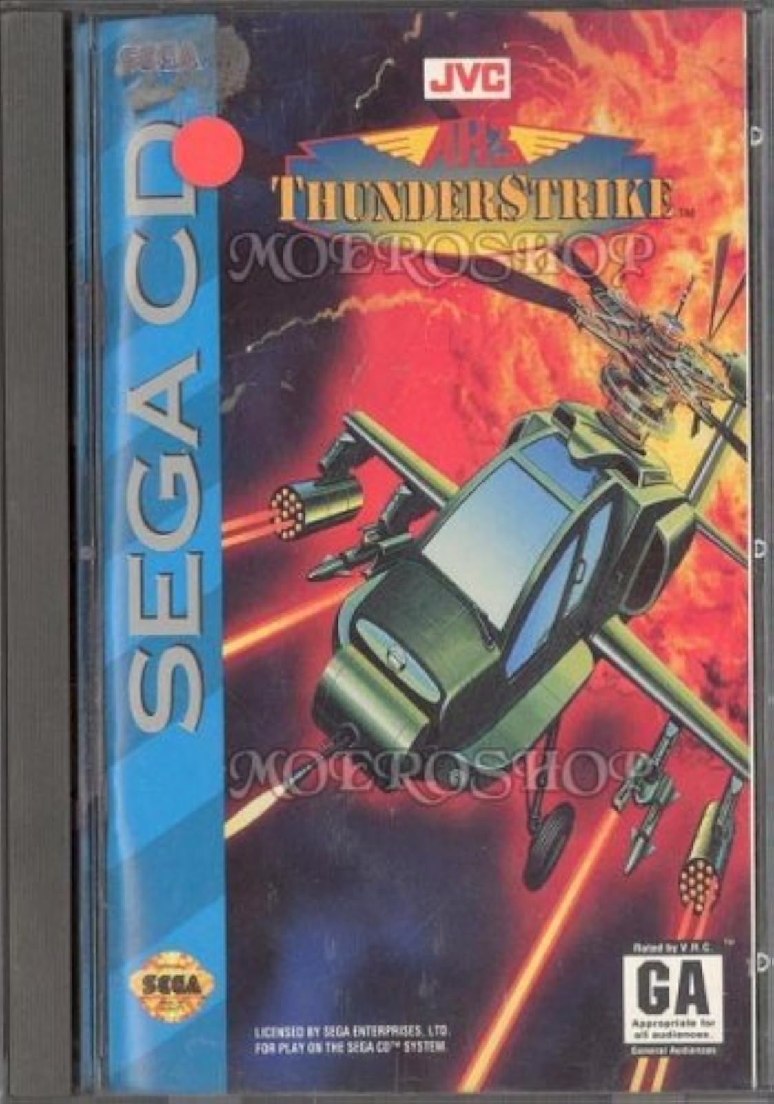 AH-3 ThunderStrike For Sega CD Flight