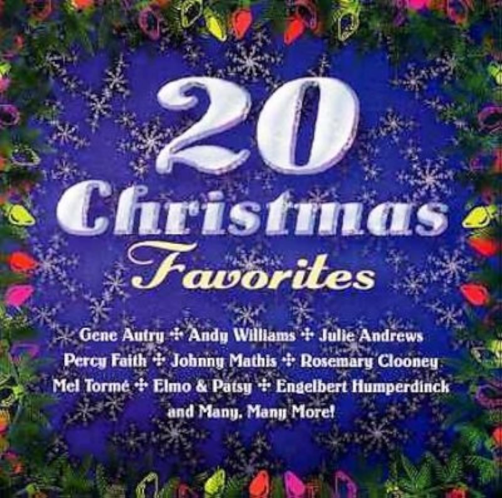 20 Christmas Favorites By Various On Audio CD Album 1996