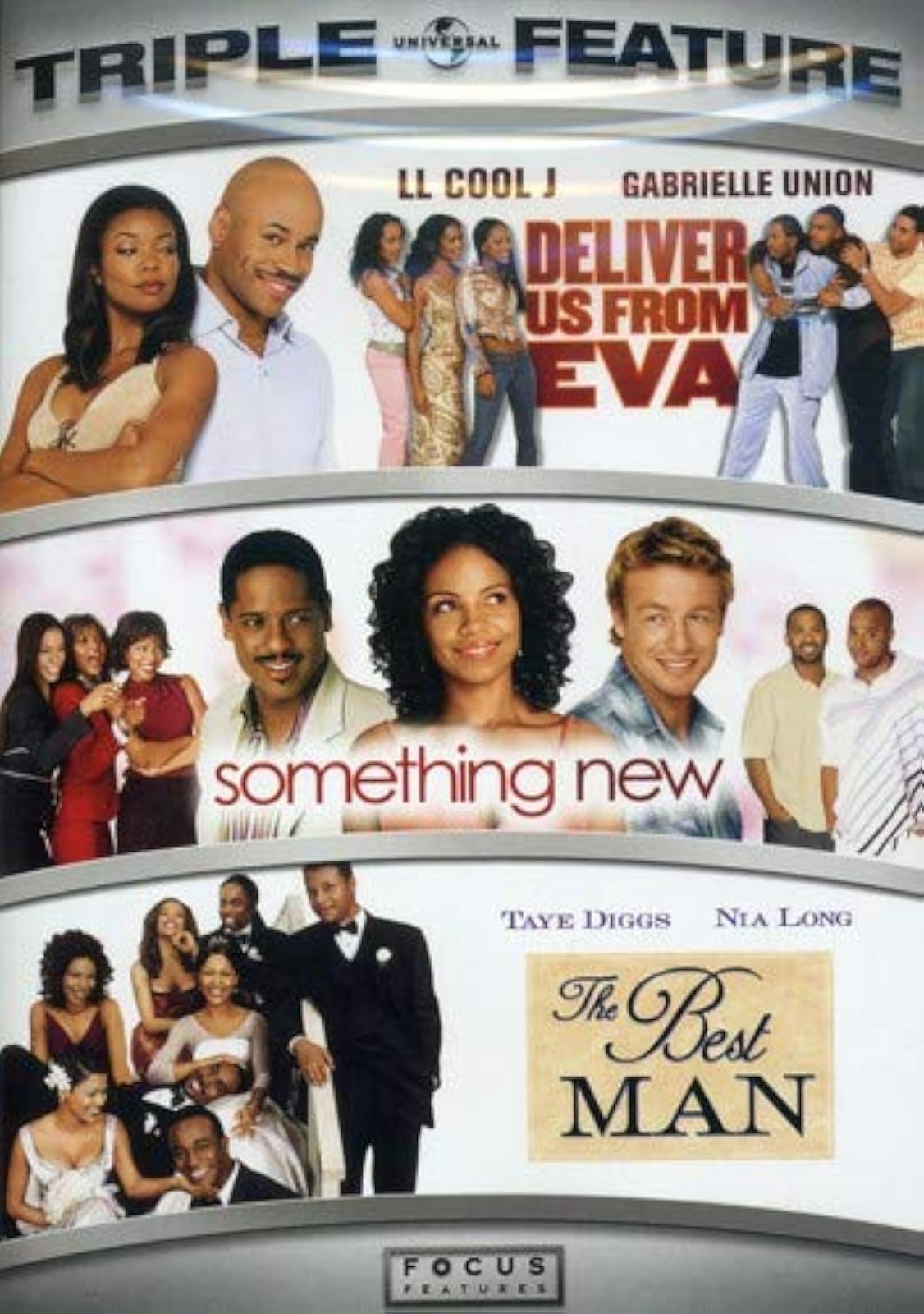 Deliver US From Eva / Something New / Best Man Triple On DVD With LL