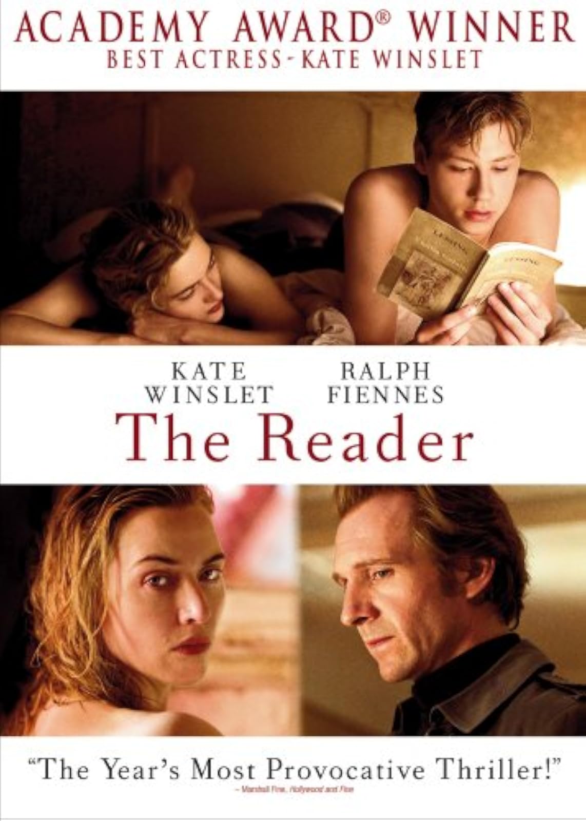 The Reader On DVD With Kate Winslet And Ralph Fiennes 