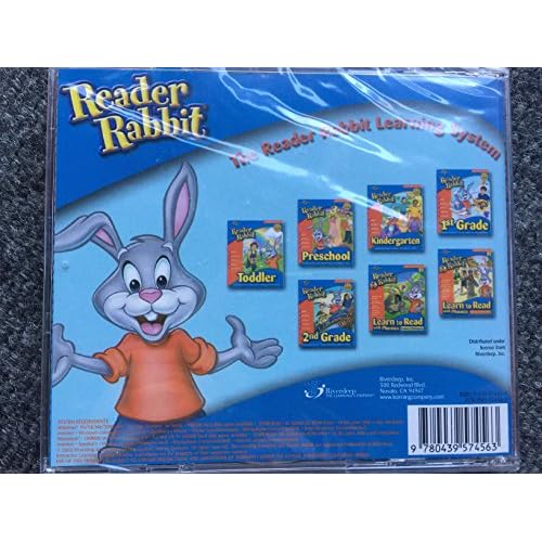 Image 1 of Reader Rabbit Learn To Read With Phonics 1st And 2nd Grade Software