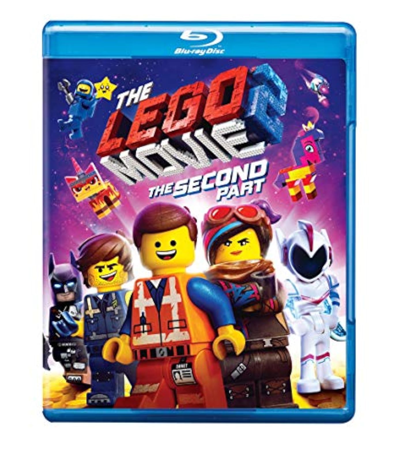 Lego Movie 2 The Second Part On Blu-Ray With Chris Pratt Cartoon