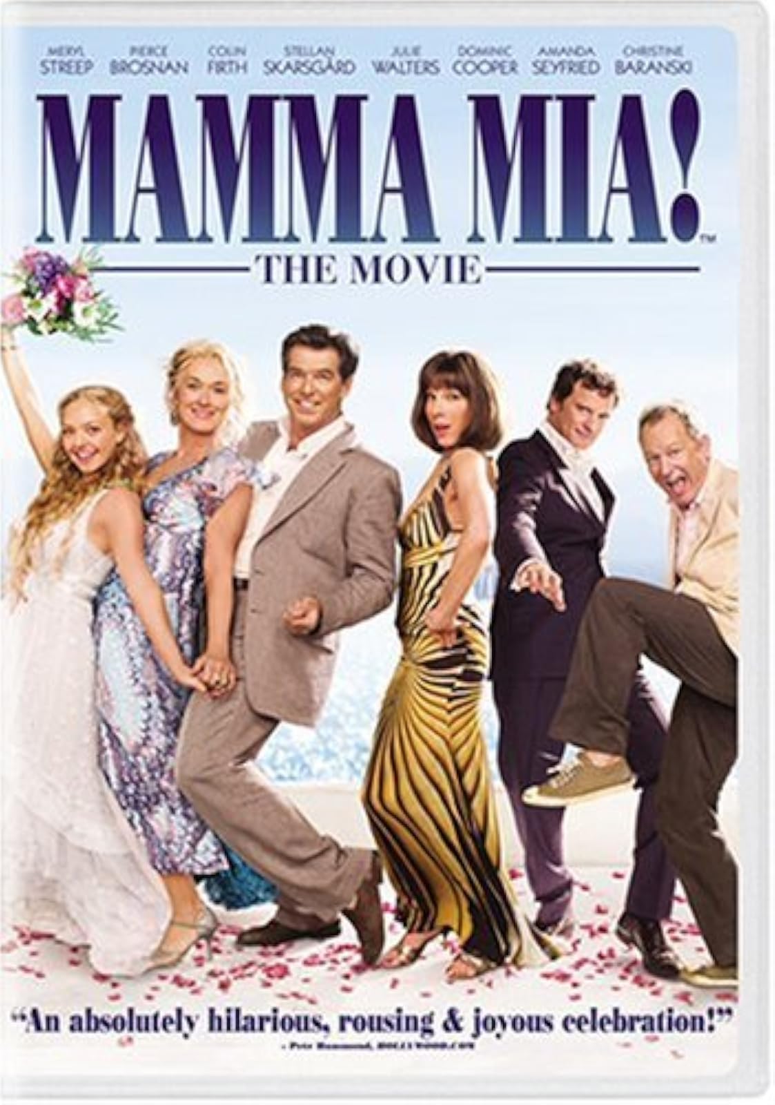 Mamma Mia! Movie Full Screen On DVD With Meryl Streep Pierce Brosnan