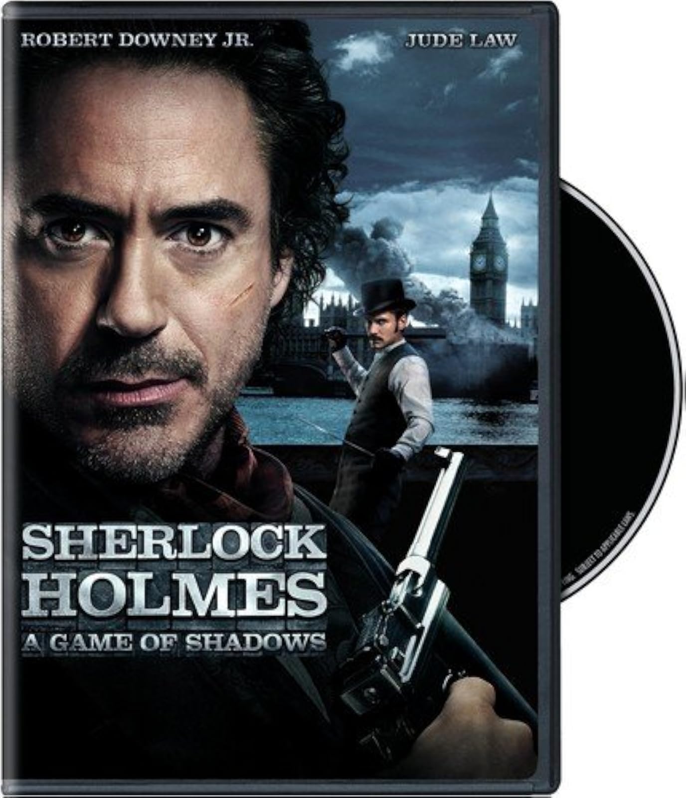 Sherlock Holmes: A Game Of Shadows On DVD With Robert Downey Jr Jude
