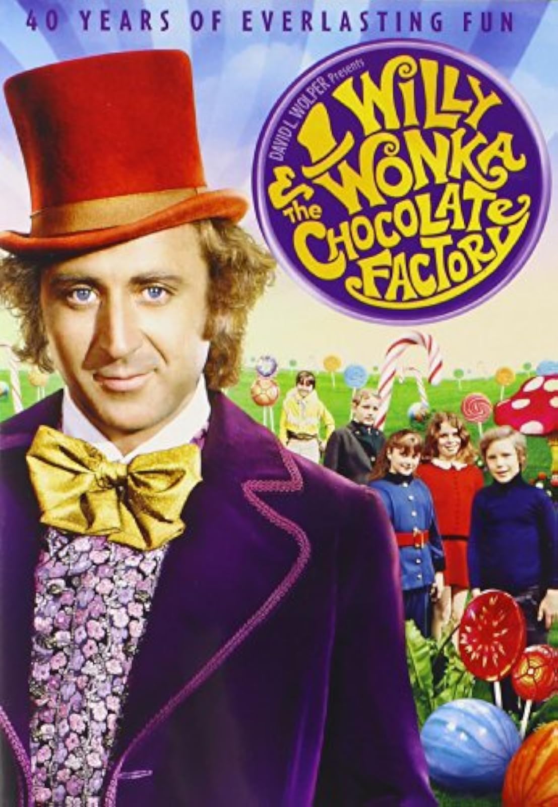 Willy Wonka The Chocolate Factory On DVD With Gene Wilder 