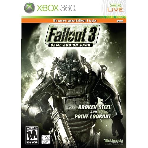 Image 0 of Fallout 3 Game Add-On Pack: Broken Steel And Point Lookout For Xbox 360 RPG With