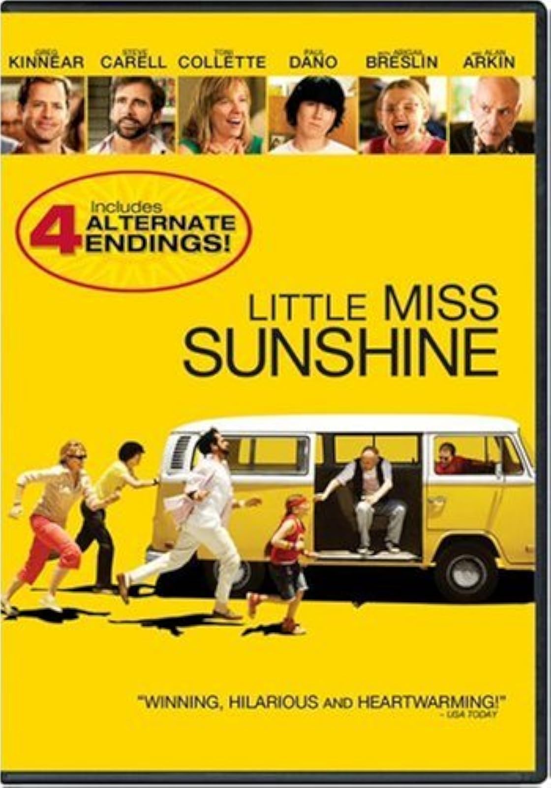 Little Miss Sunshine On DVD With Steve Carell Alan Arkin Toni Collette