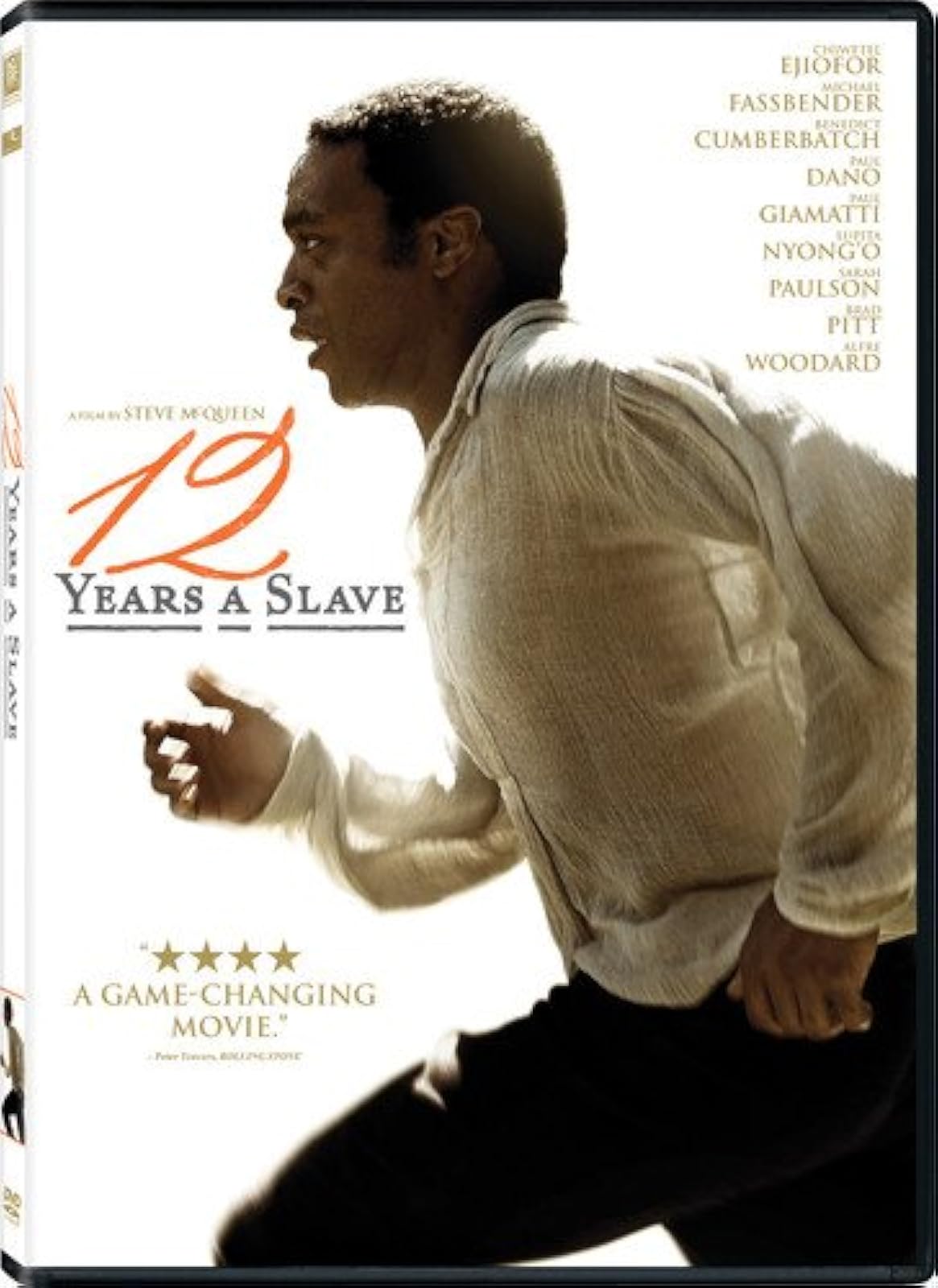 12 Years A Slave On DVD With Chiwetel Ejiofor Lupita Nyong'o Benedict