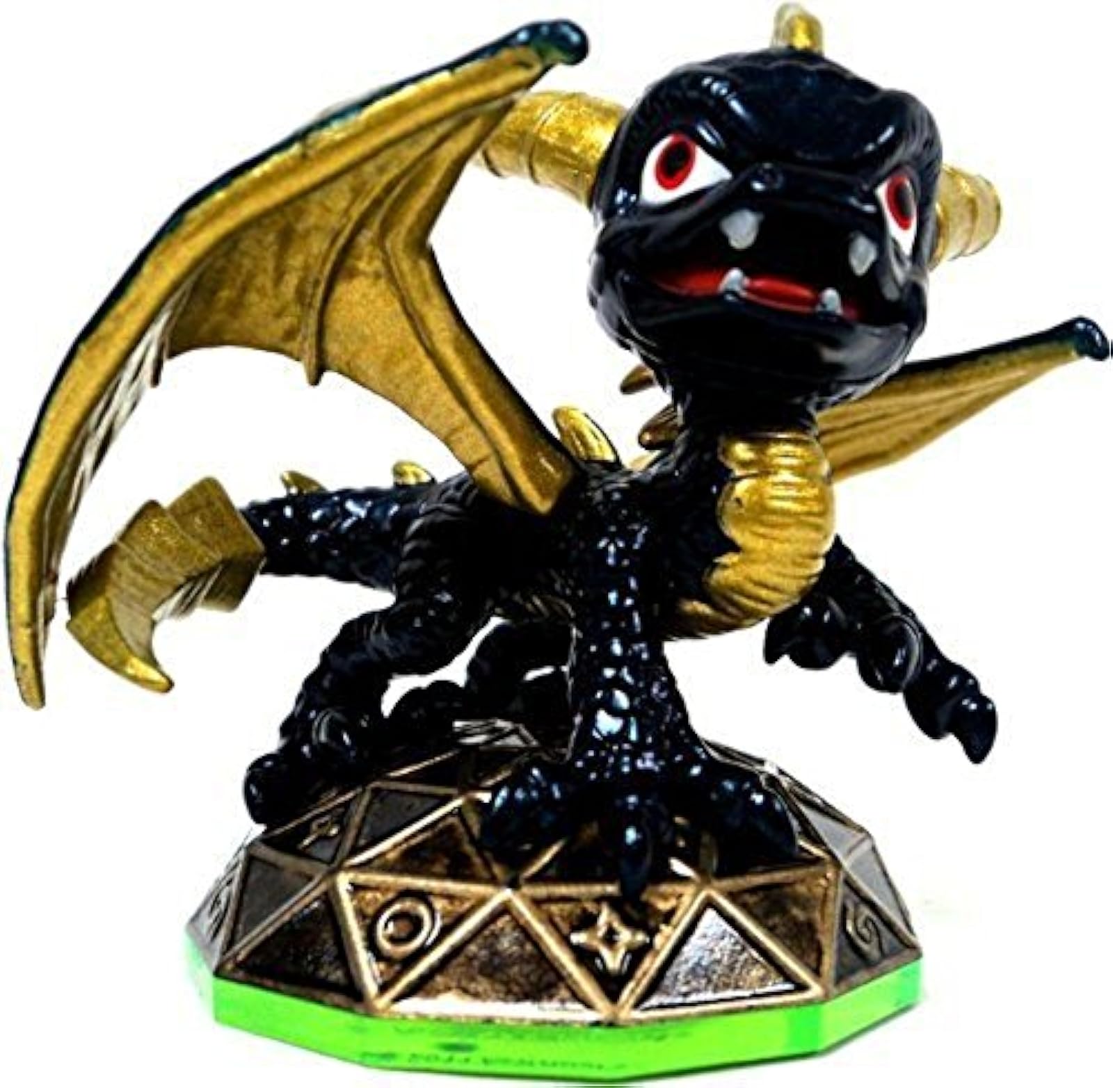 Image 0 of Skylanders Spyros Adventure Loose Mini Figure Legendary Spyro Gold Wings