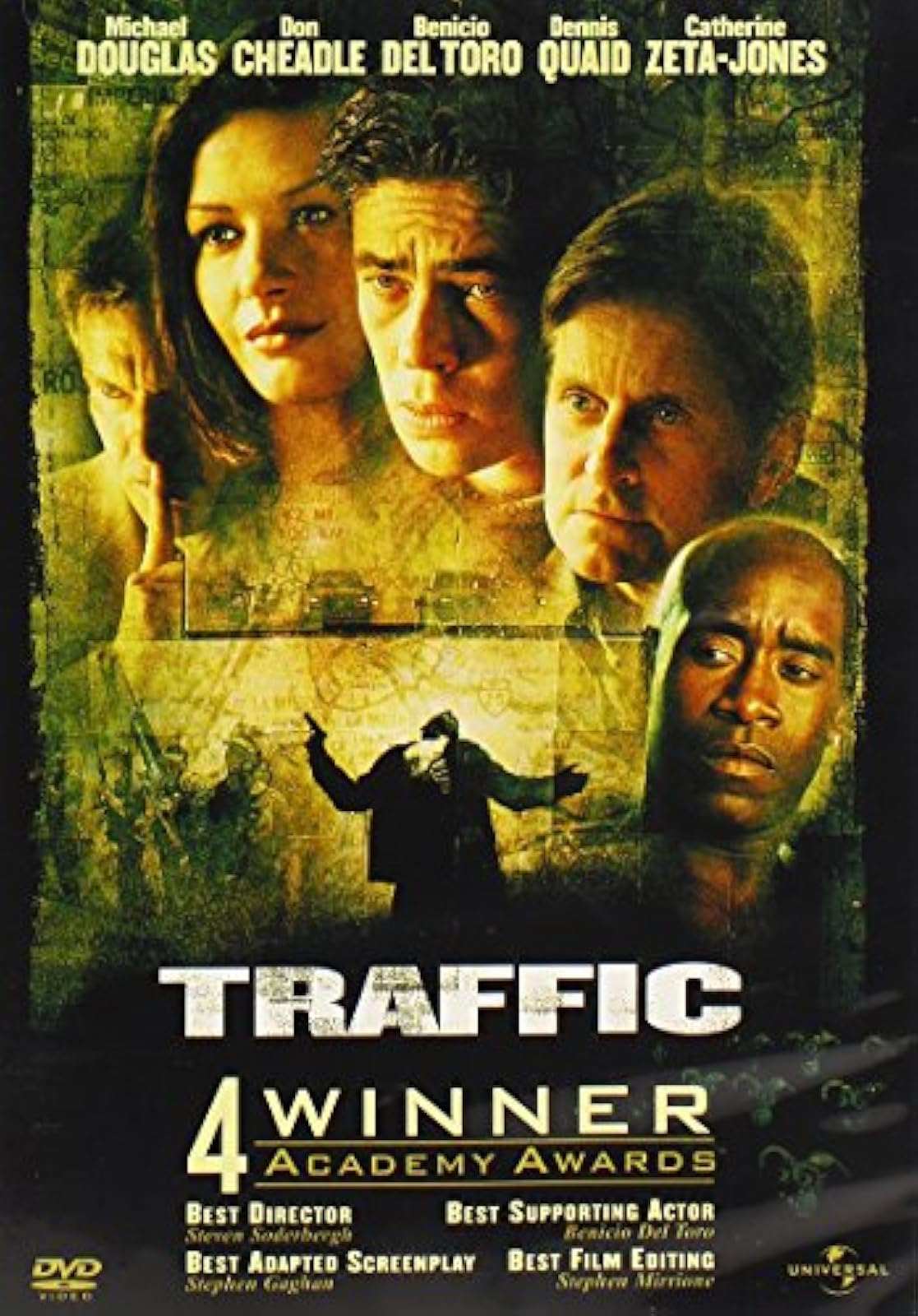 Image 0 of Traffic On DVD With Benicio Del Toro Drama