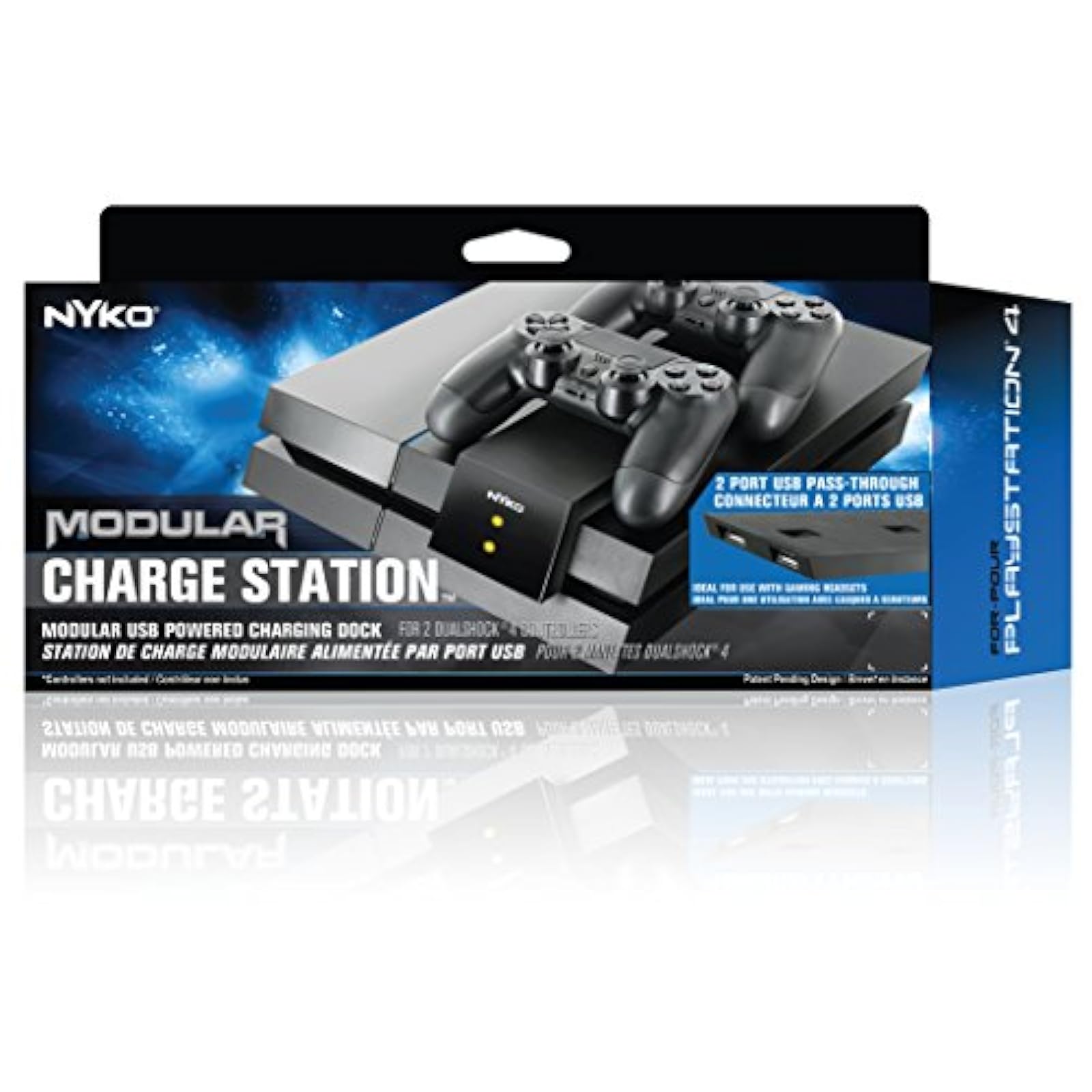 Image 3 of Nyko Modular Charge Station Black For PlayStation 4 PS4 83217-P37