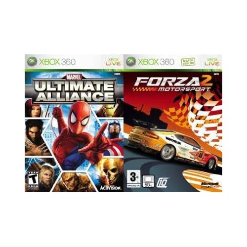 Activision Marvel Ultimate Alliance And Forza 2 Deep Rich Customizable