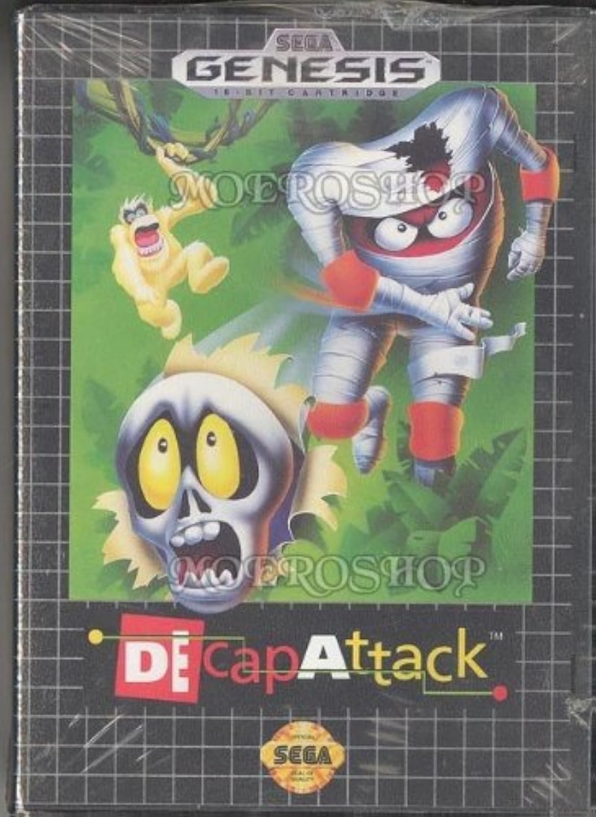 Decapattack For Sega Genesis Vintage