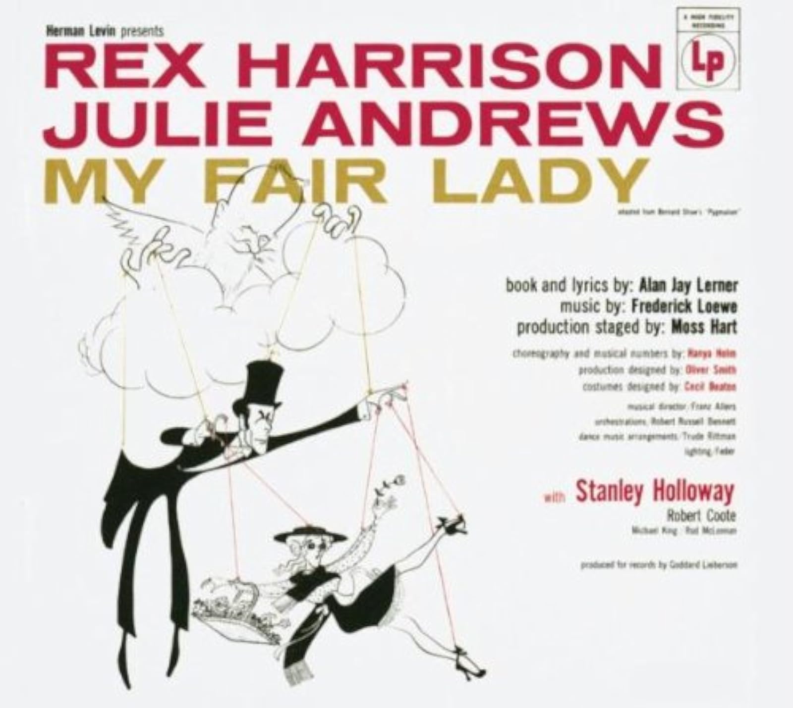 My Fair Lady Soundtrack By On Audio CD By Rex Harrison Julie Andrews 