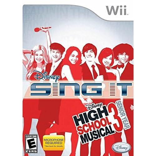 Disney High School Musical 3 Senior Year Sing It Microphone Required