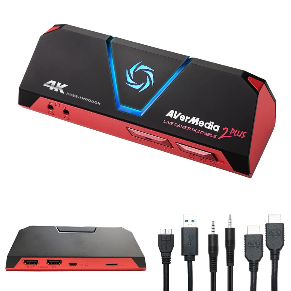 Image 0 of Avermedia GC513 Live Gamer Portable 2 Plus Capture Card 4K Pass-through 1080P60 