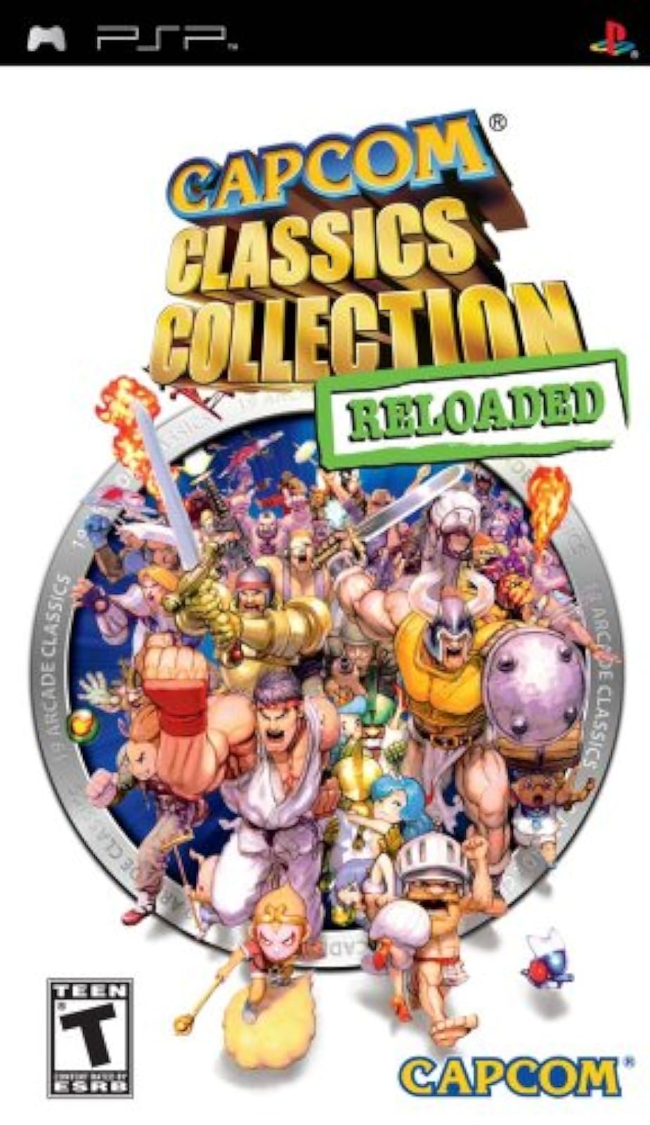 Image 0 of Capcom Classics Collection Reloaded Sony For PSP UMD Arcade