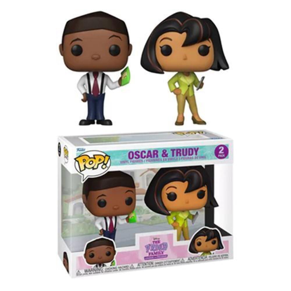 Funko Pop! Disney: The Proud Family Oscar And Trudy 2PK Target