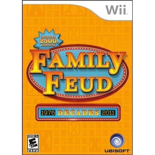 Family Feud Decades For Wii Trivia