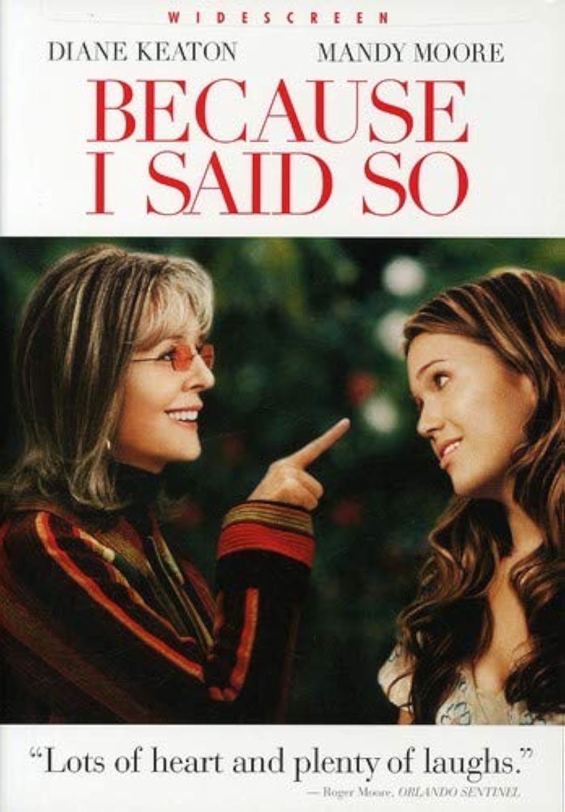 Image 0 of Because I Said So Widescreen On DVD With Diane Keaton Mandy Moore 
