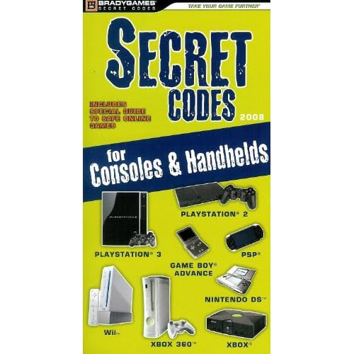 Secret Codes For Consoles Handhelds 2008