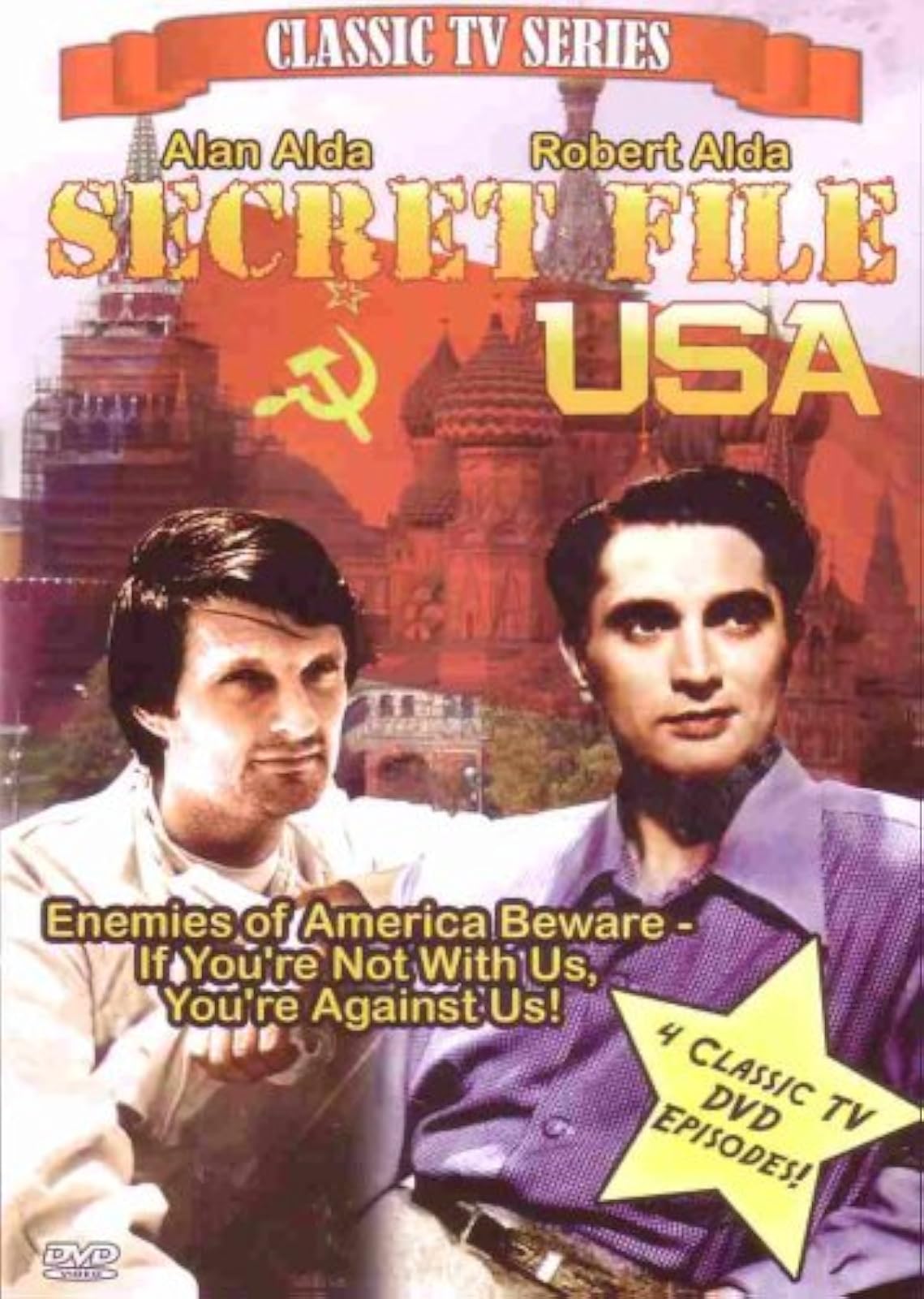 Secret File USA 4 Classic Episodes On DVD With Robert Alda