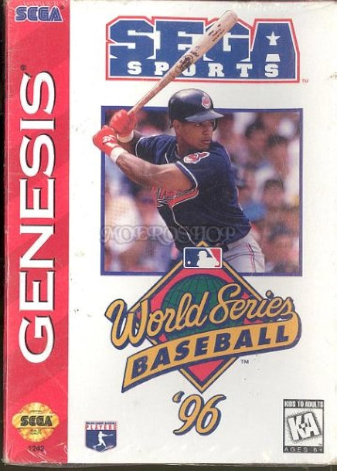 World Series Baseball '96 For Sega Genesis Vintage 