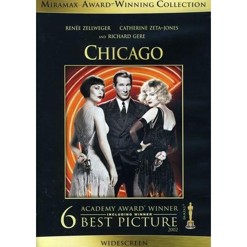 Chicago Widescreen Edition On DVD With Renee Zellweger Drama