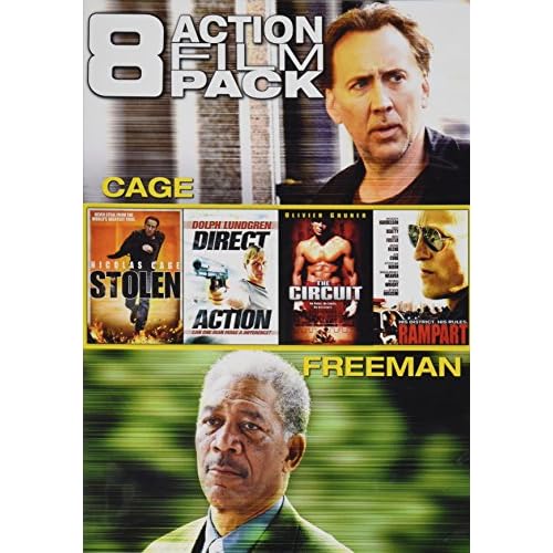 8 Action Film Pack Stolen / Direct Action / The Circuit / Rampart /