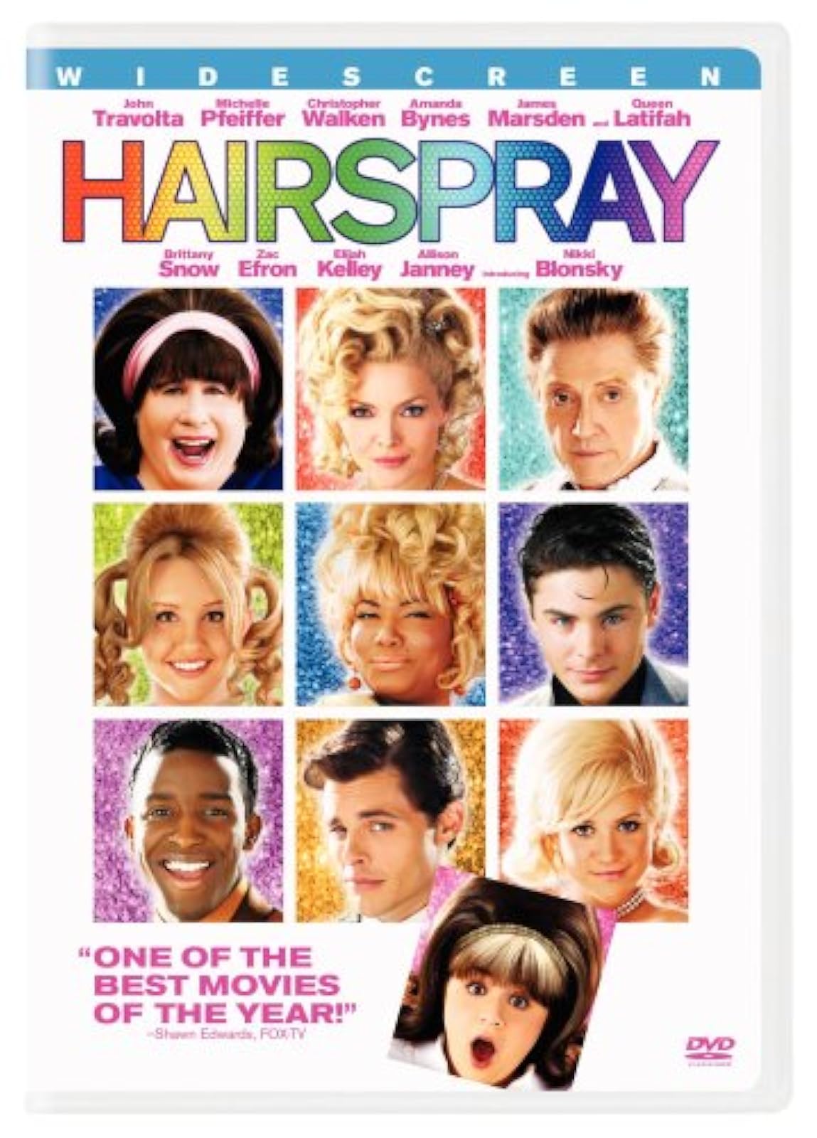 Image 0 of Hairspray Widescreen Edition On DVD With John Travolta Comedy